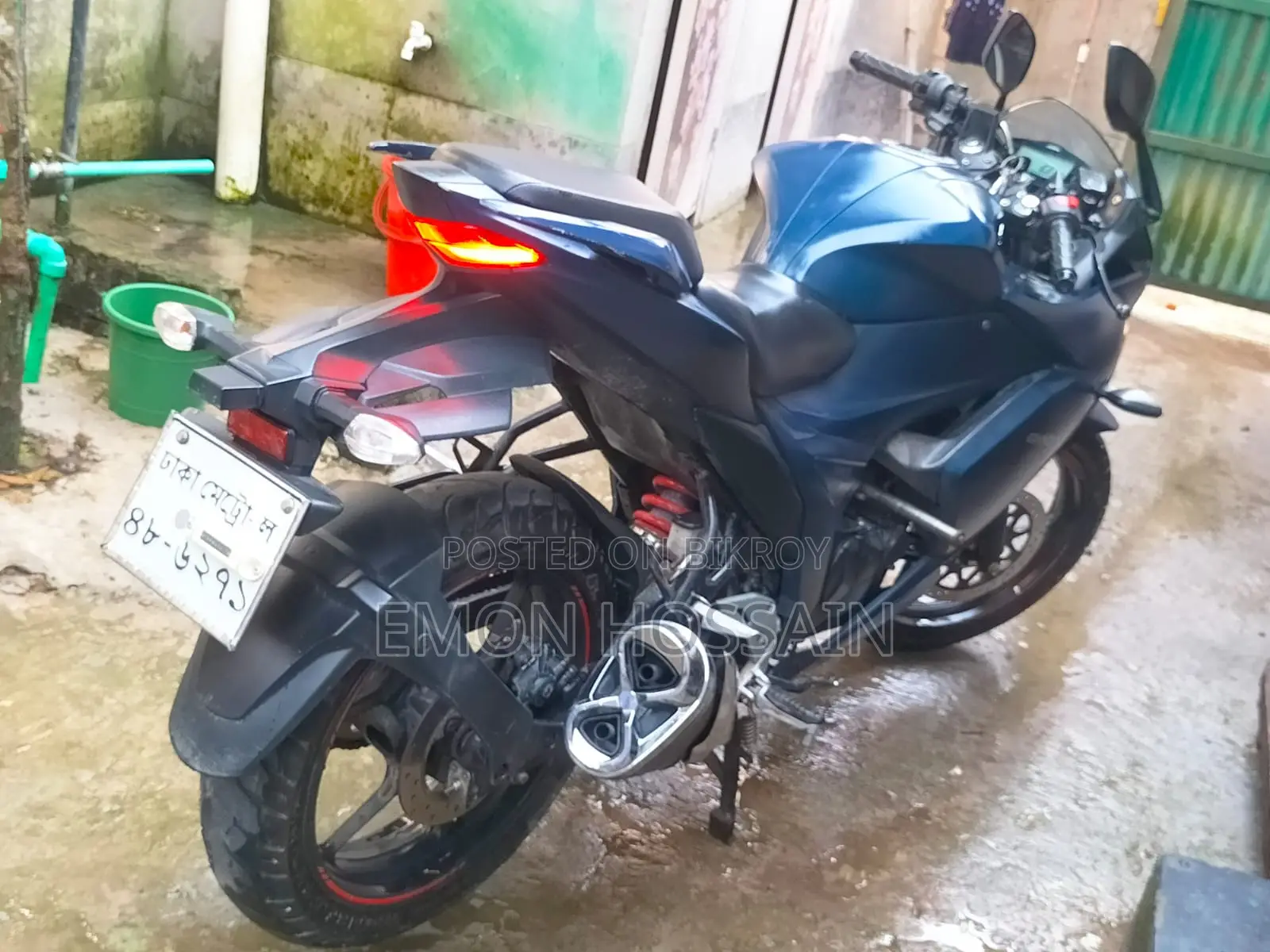 Suzuki Gixxer SF FI 2024 Blue