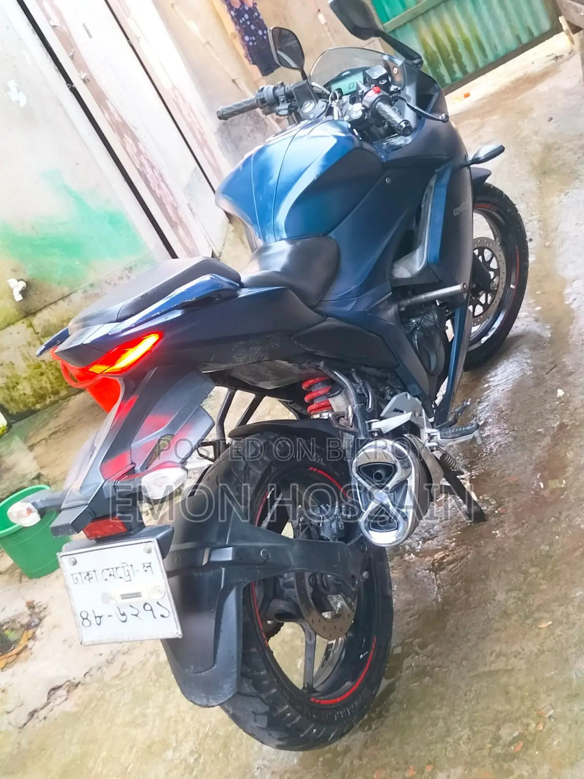 Suzuki Gixxer SF FI 2024 Blue