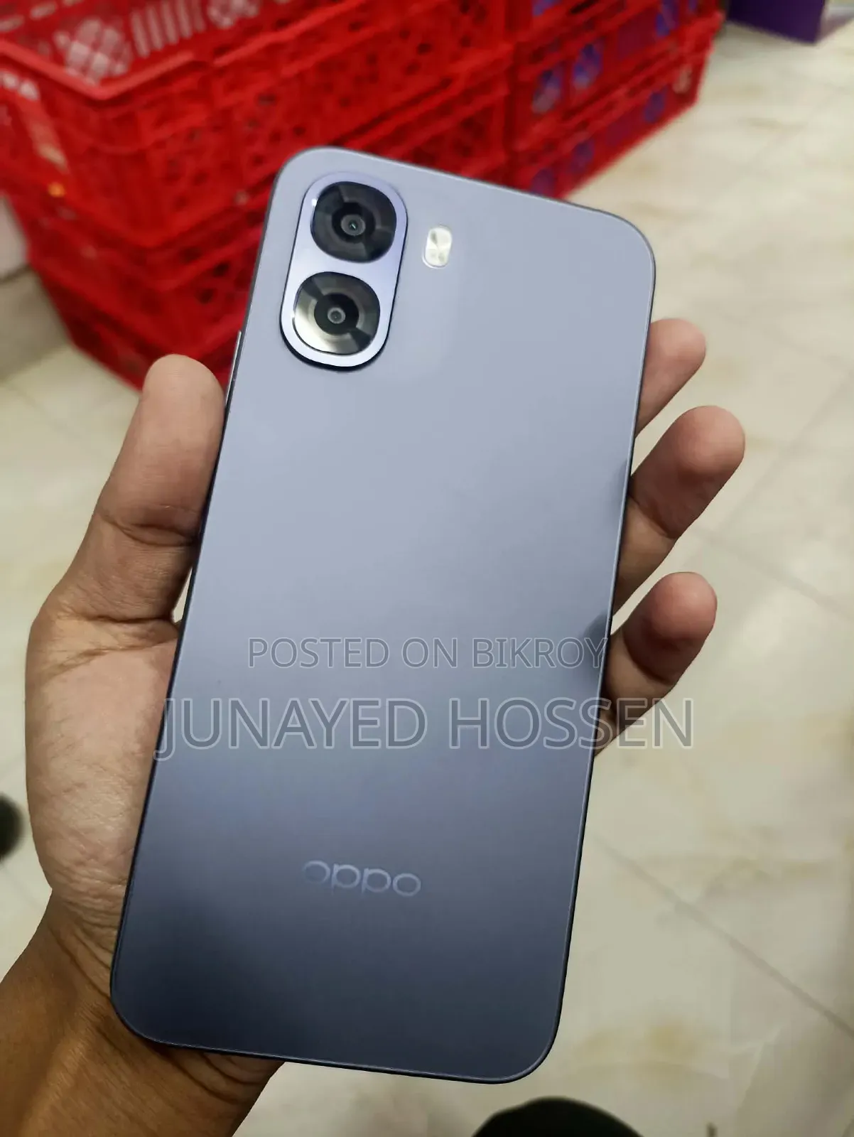 New Oppo A6x 128 GB Gray