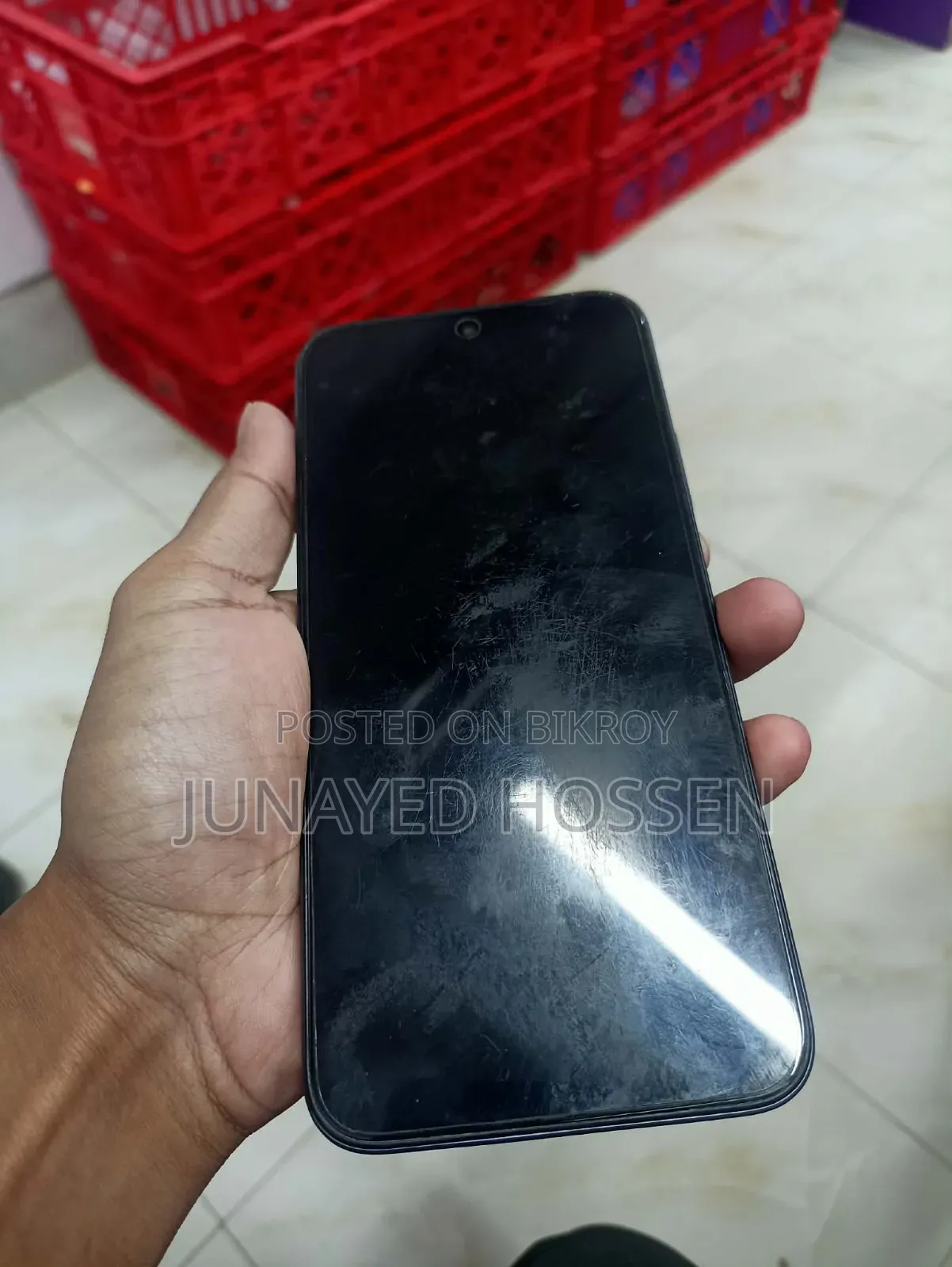 New Oppo A6x 128 GB Gray