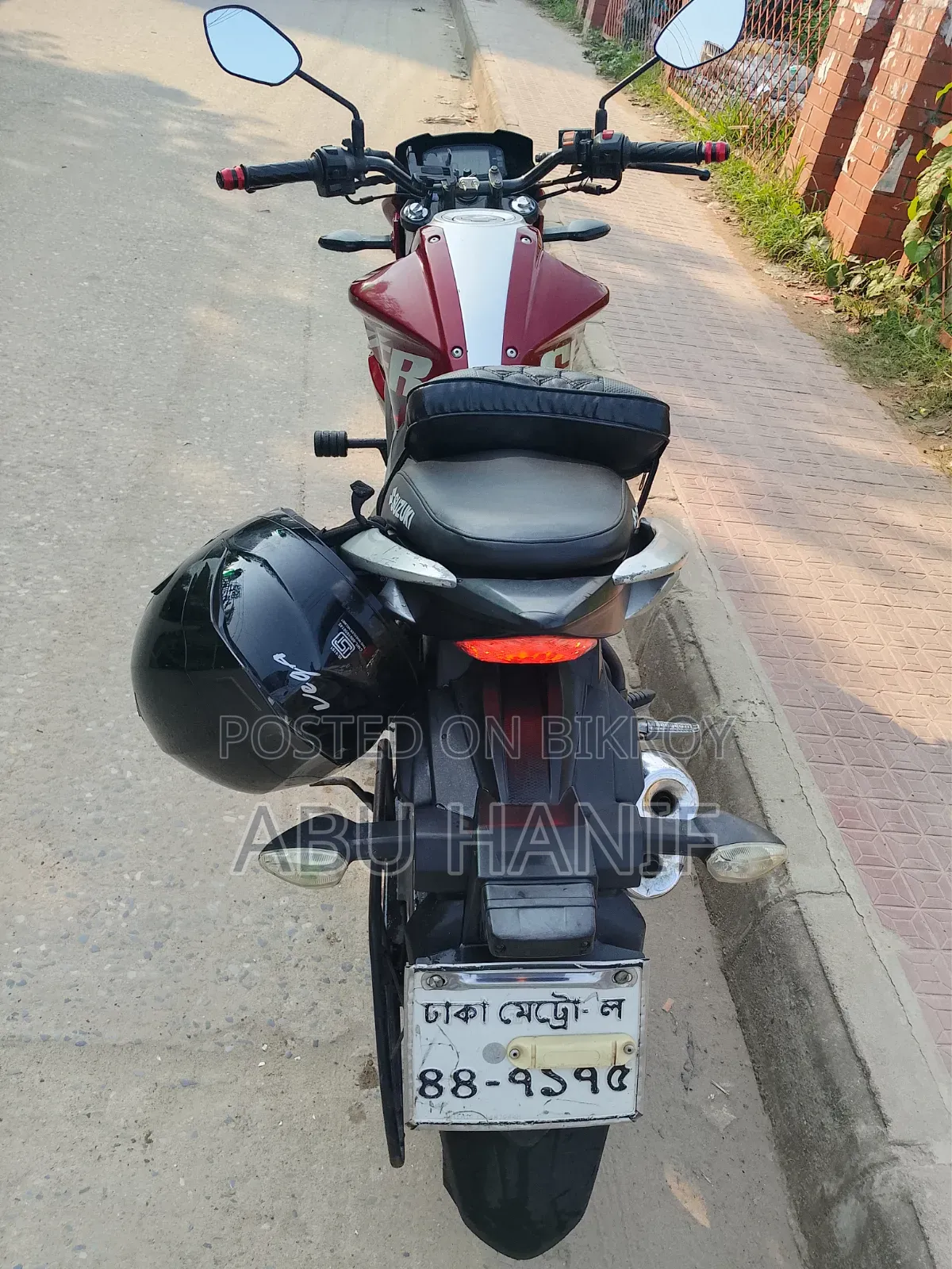 Suzuki Gixxer Monotone 2019 Red