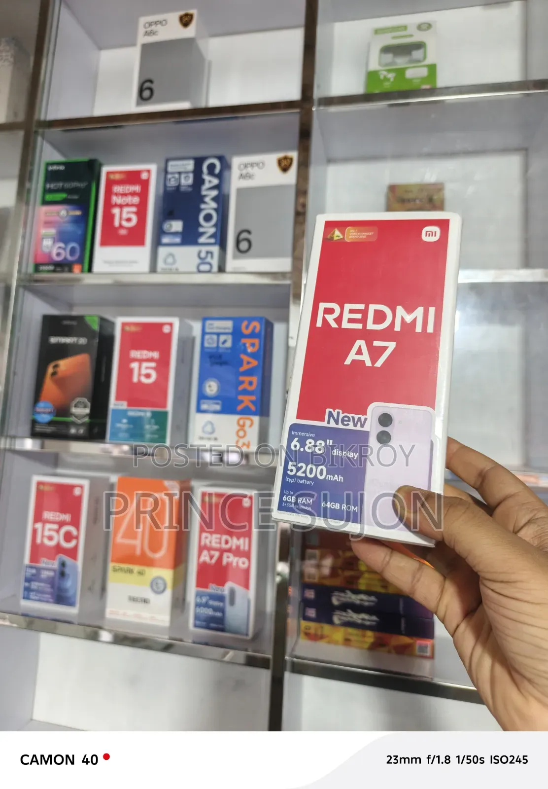 নতুন Xiaomi Redmi A7 Pro 64 GB রেড