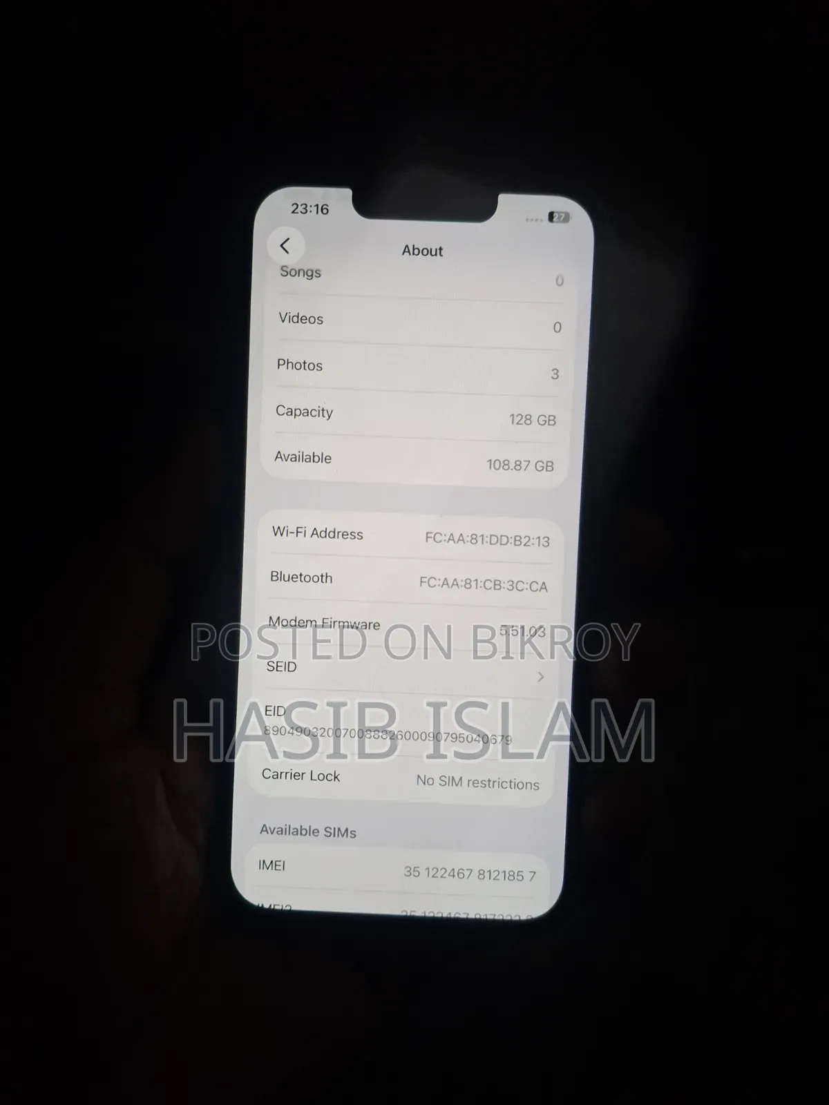 Apple iPhone 13 128 GB Blue