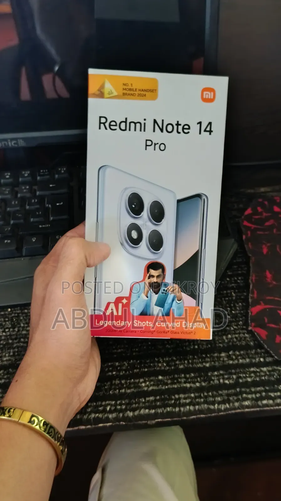 Xiaomi Redmi Note 14 Pro 256 GB Gold