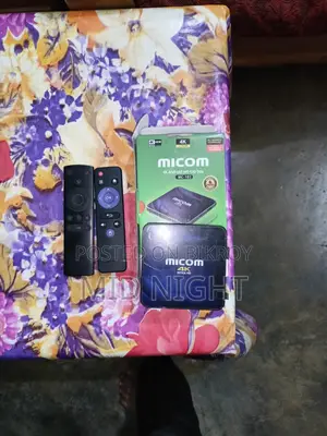 Micom Smart Tv Box (Not Working) + 2 New Remote
