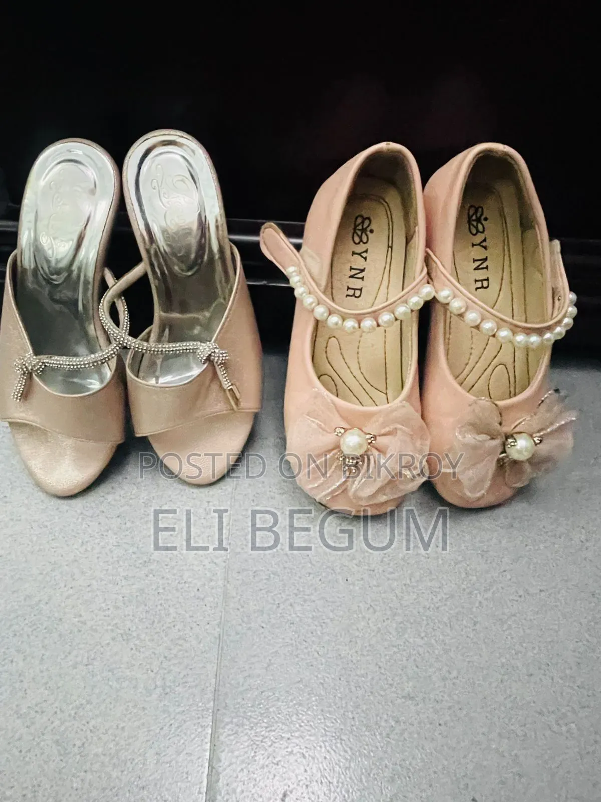 Kids Girls Mary Jane Flats Shoes Age 5-7 Years Size 29