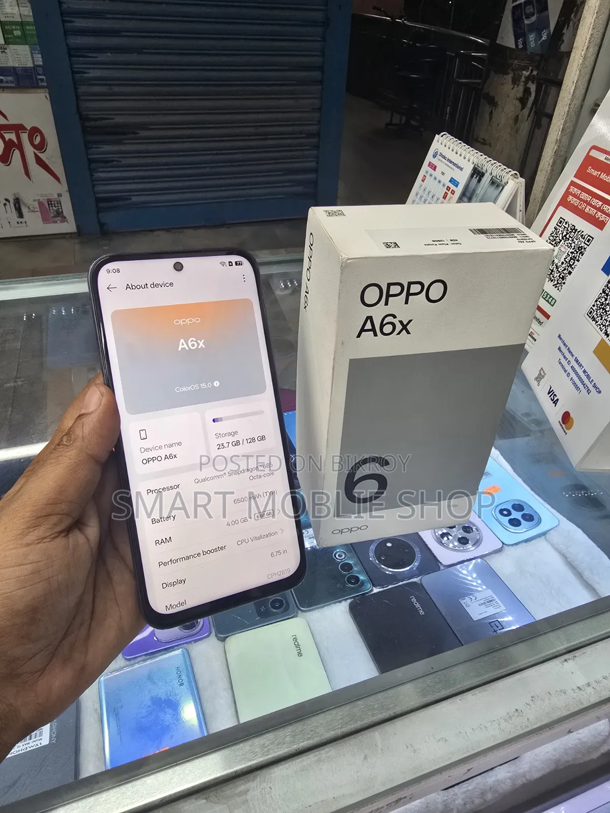 Oppo A6x 128 GB Black