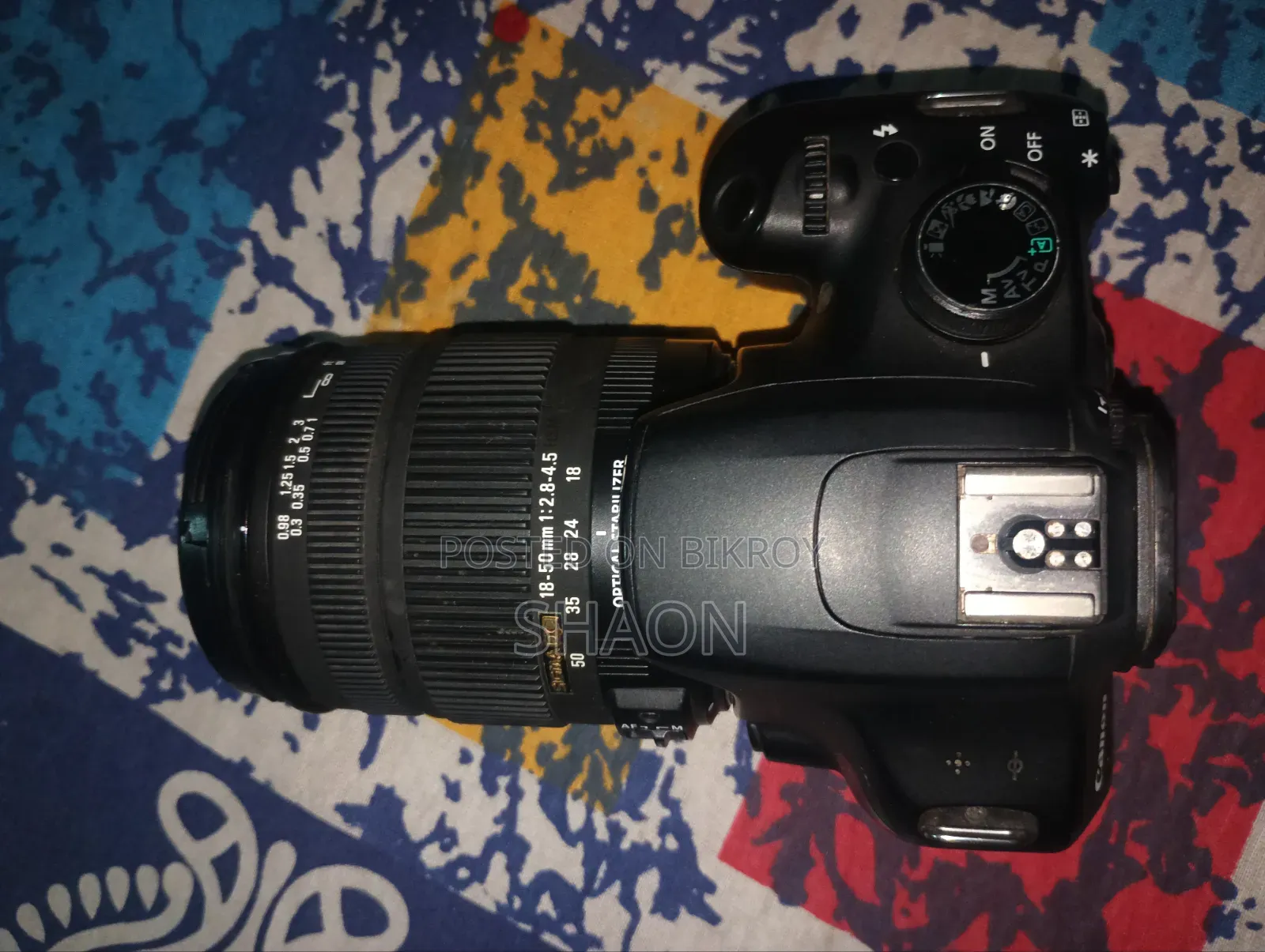 Canon 1200 D With Sigma 18-50 F 2.8 - 4.5 Zoom Lens