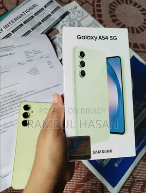 Samsung Galaxy A54 256 GB Yellow