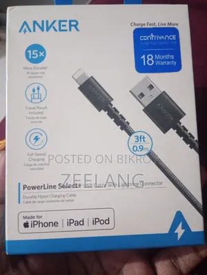 অ্যাঙ্কার আইফোন ক্যাবল