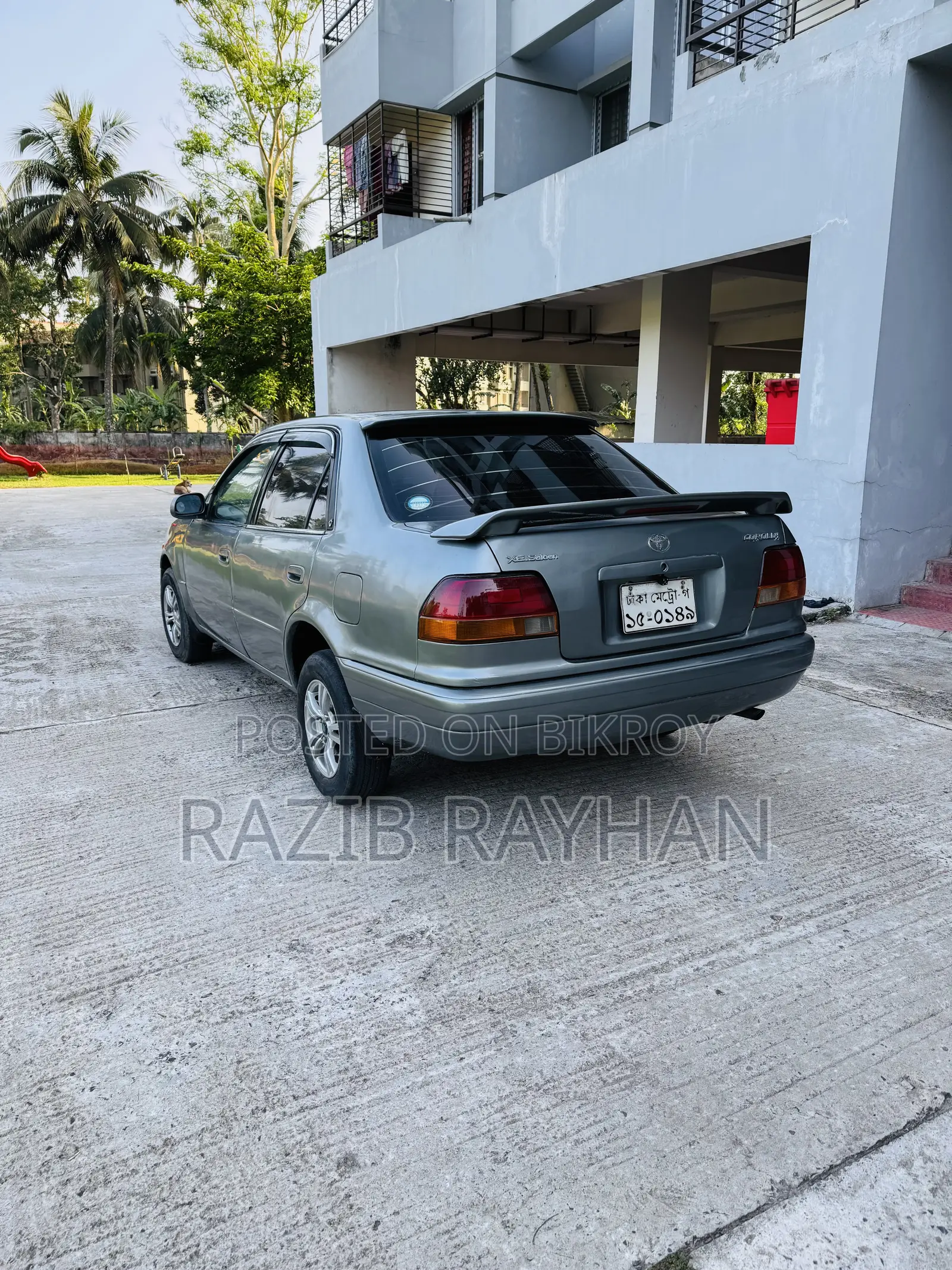 Toyota Corolla Sedan 1996 Gray