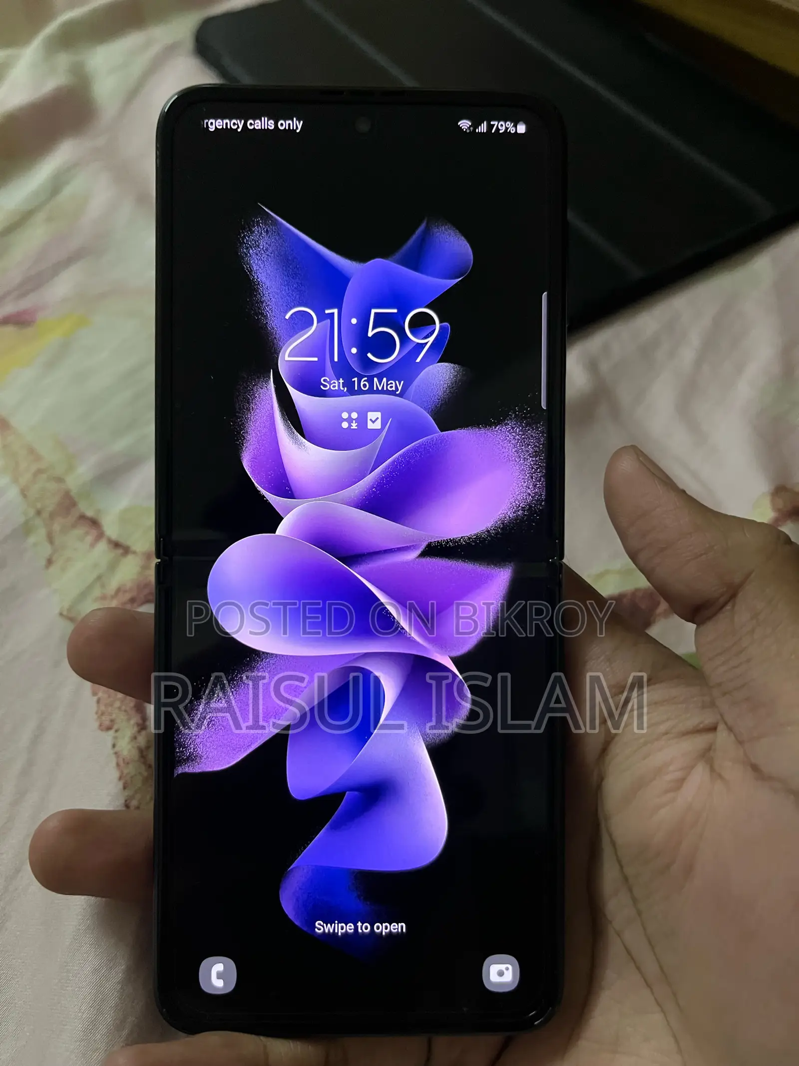 Samsung Galaxy Z Flip3 5G 256 GB Black