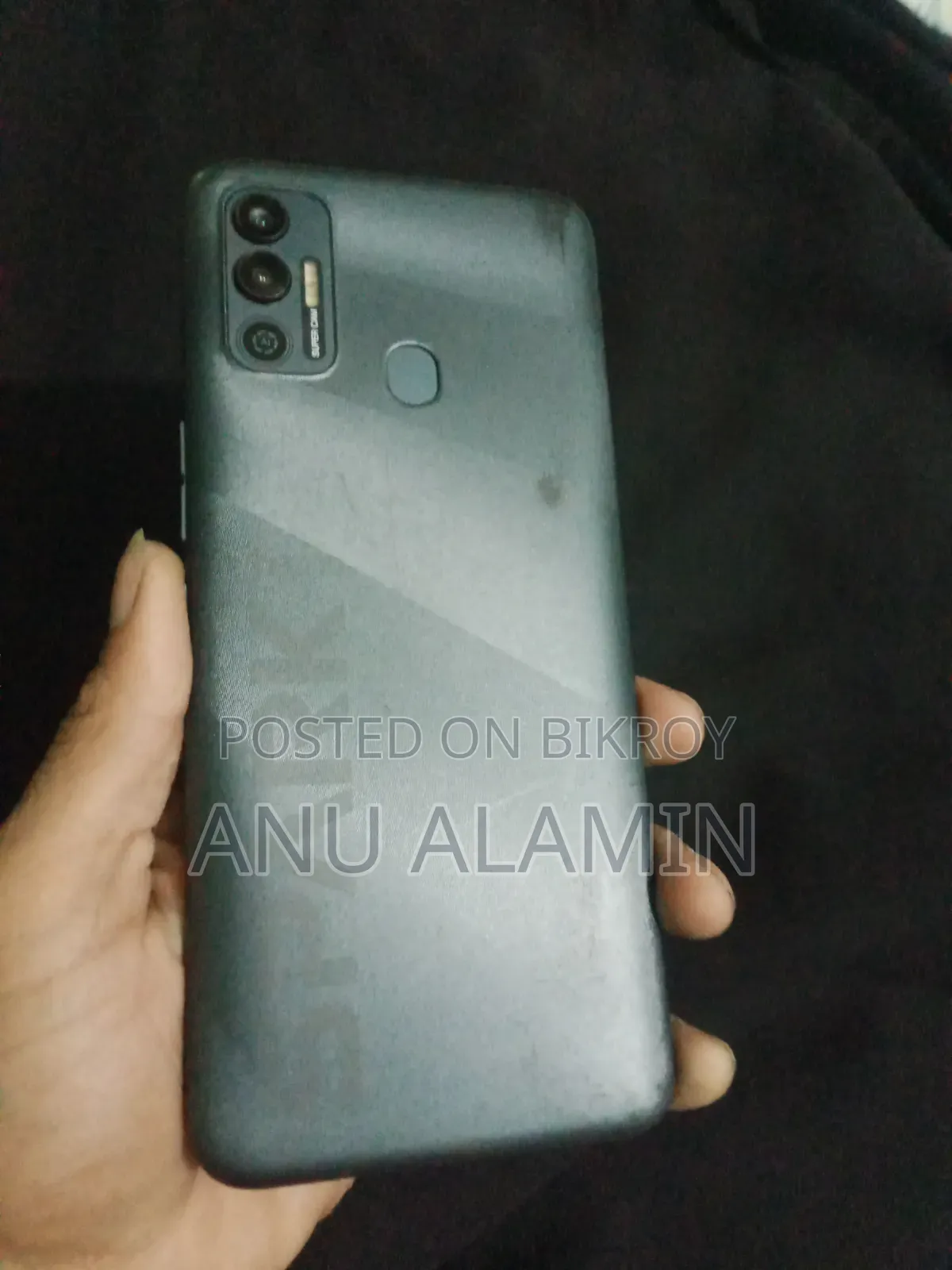 Tecno Spark 7 64 GB Black
