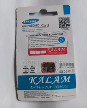 Samsung Micro SDHC Card