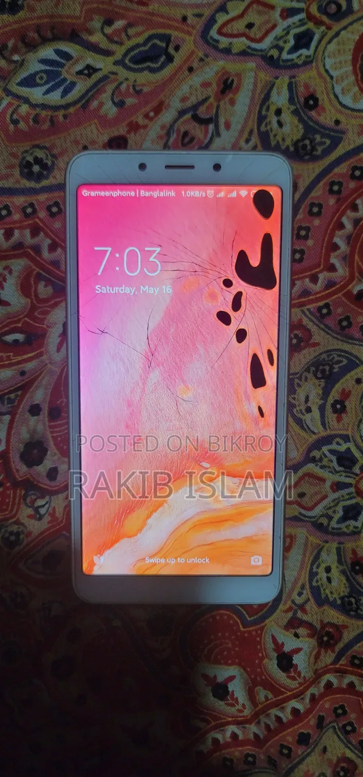 Xiaomi Redmi 6A 16 GB Rose Gold