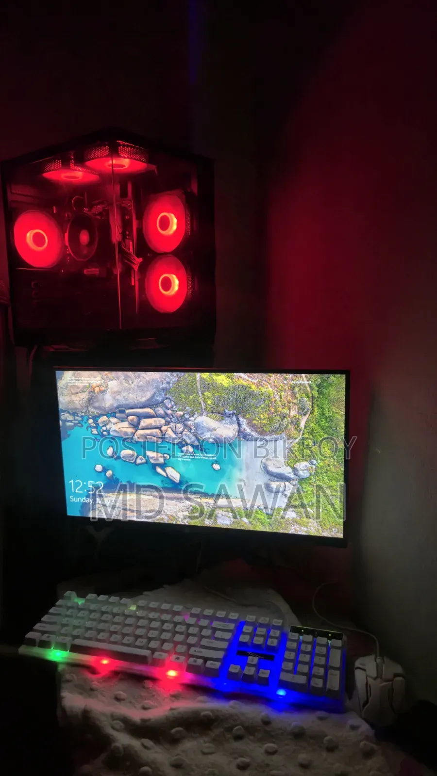 New Desktop Computer MSI Model 8GB AMD Ryzen 5 SSD 128GB