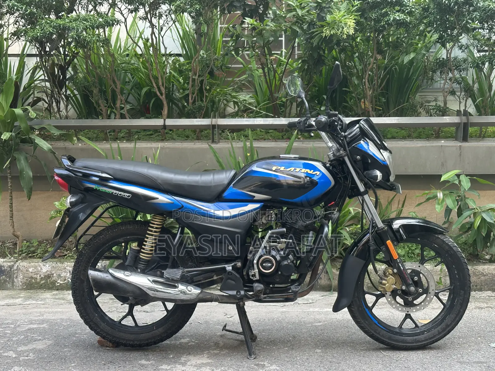 Bajaj Platina 110 ES 2023 Black