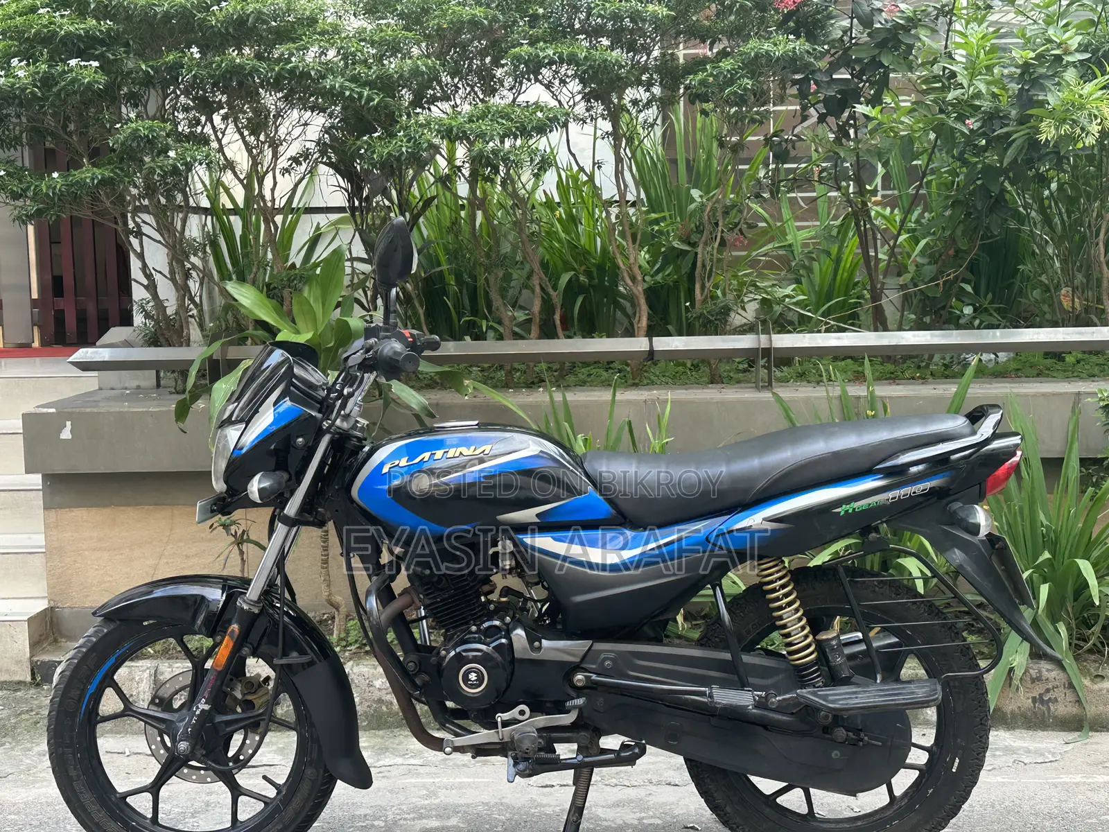 Bajaj Platina 110 ES 2023 Black