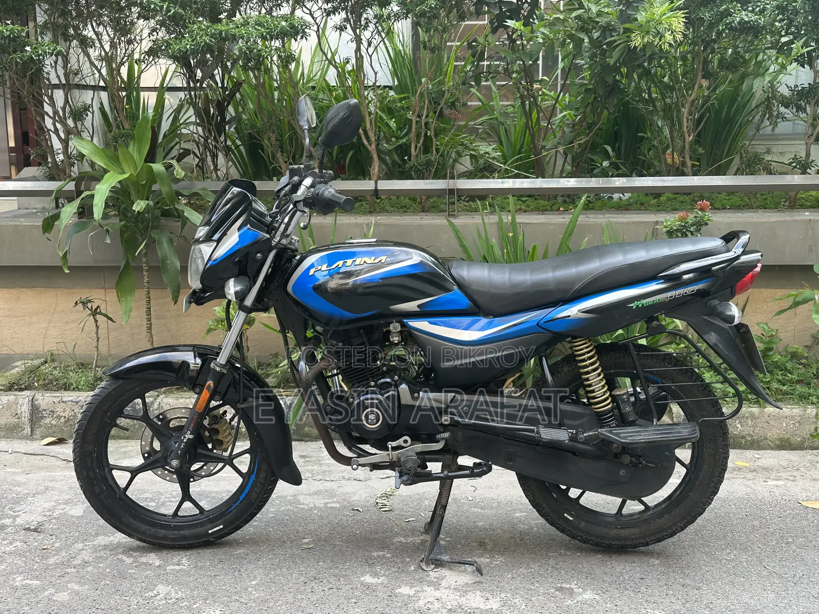 Bajaj Platina 110 ES 2023 Black