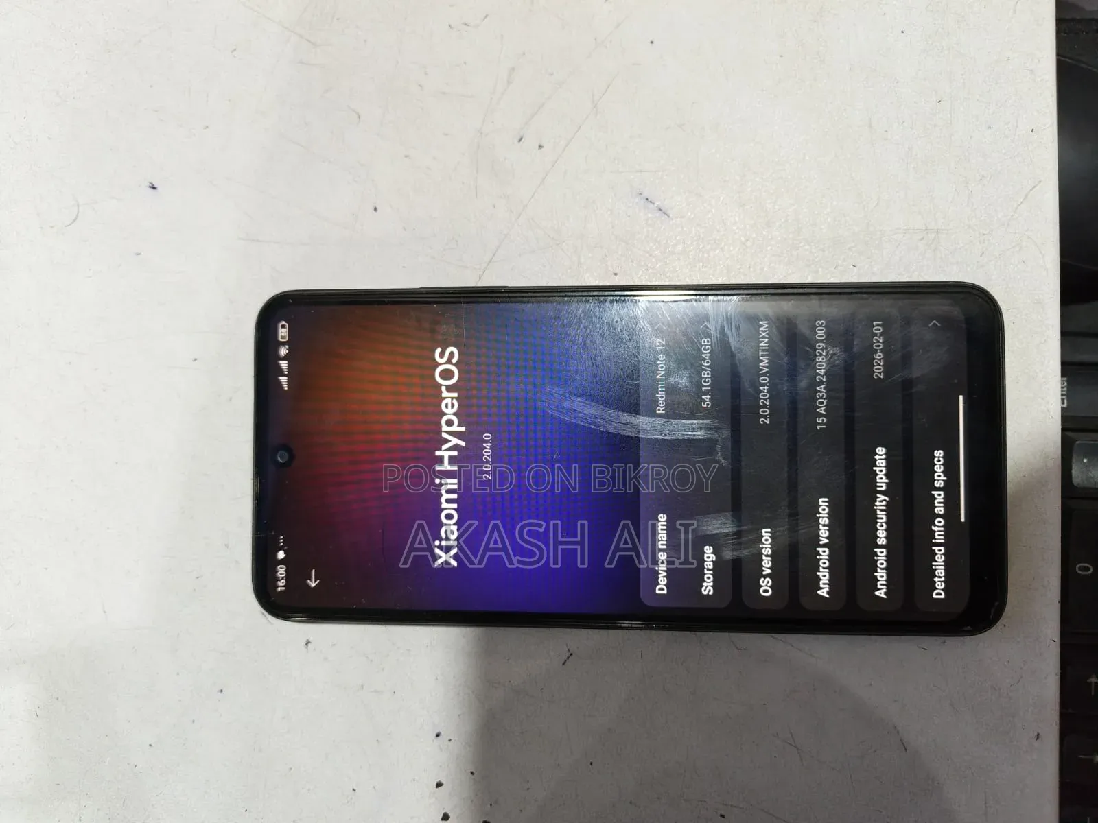 Xiaomi Redmi Note 12 128 GB Black