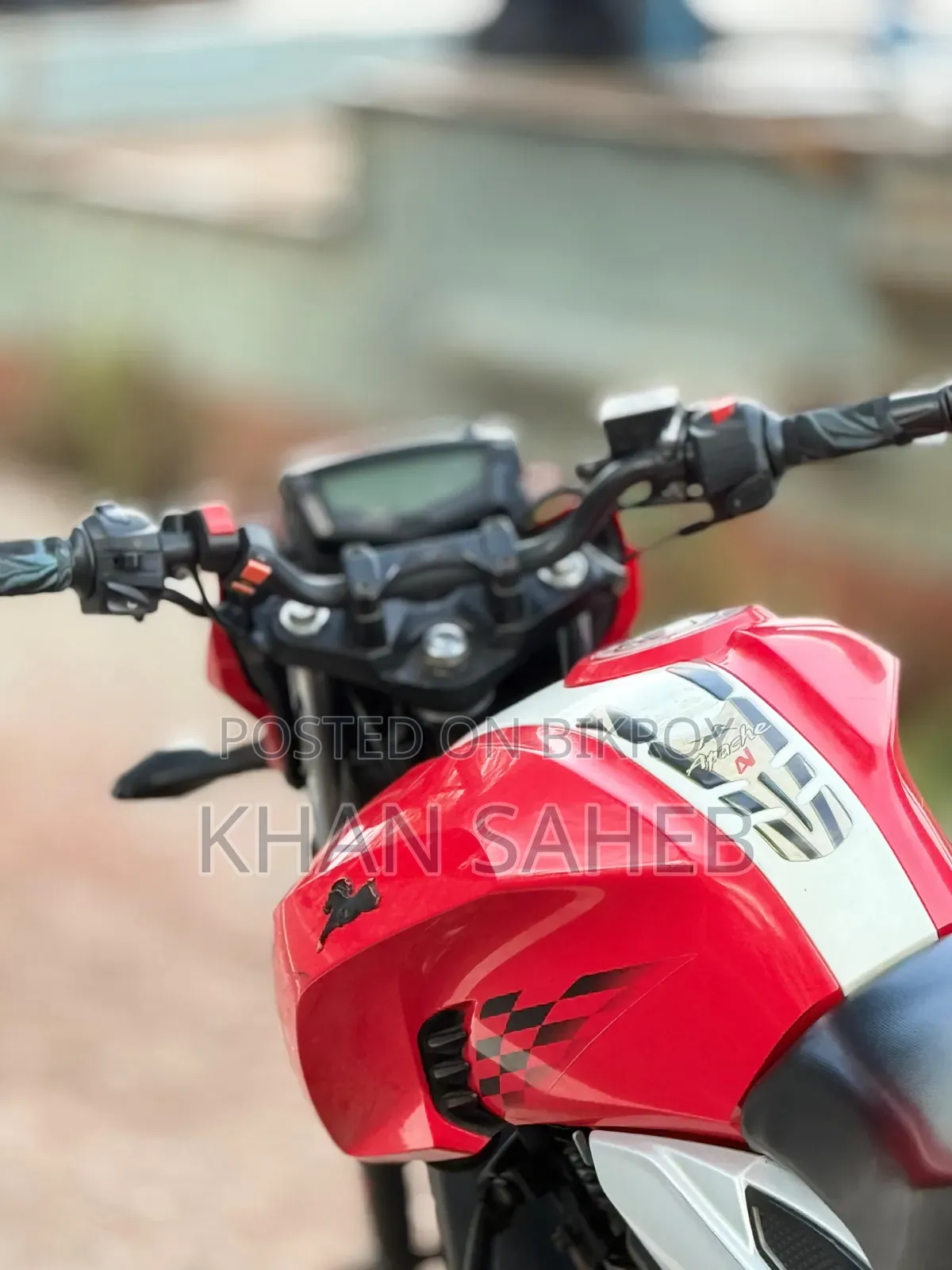 TVS Apache RTR 160 4V 2019 Red