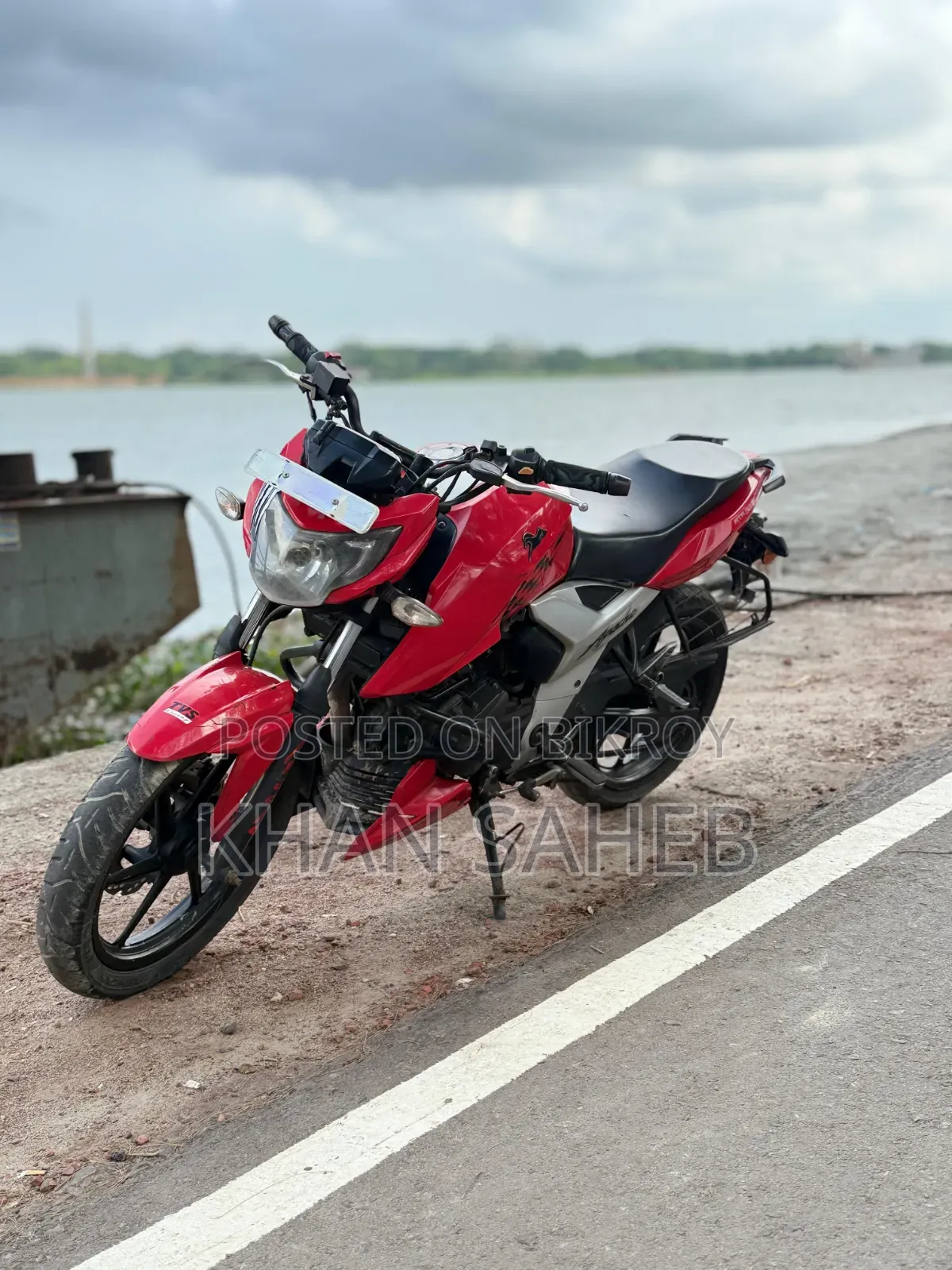 TVS Apache RTR 160 4V 2019 Red