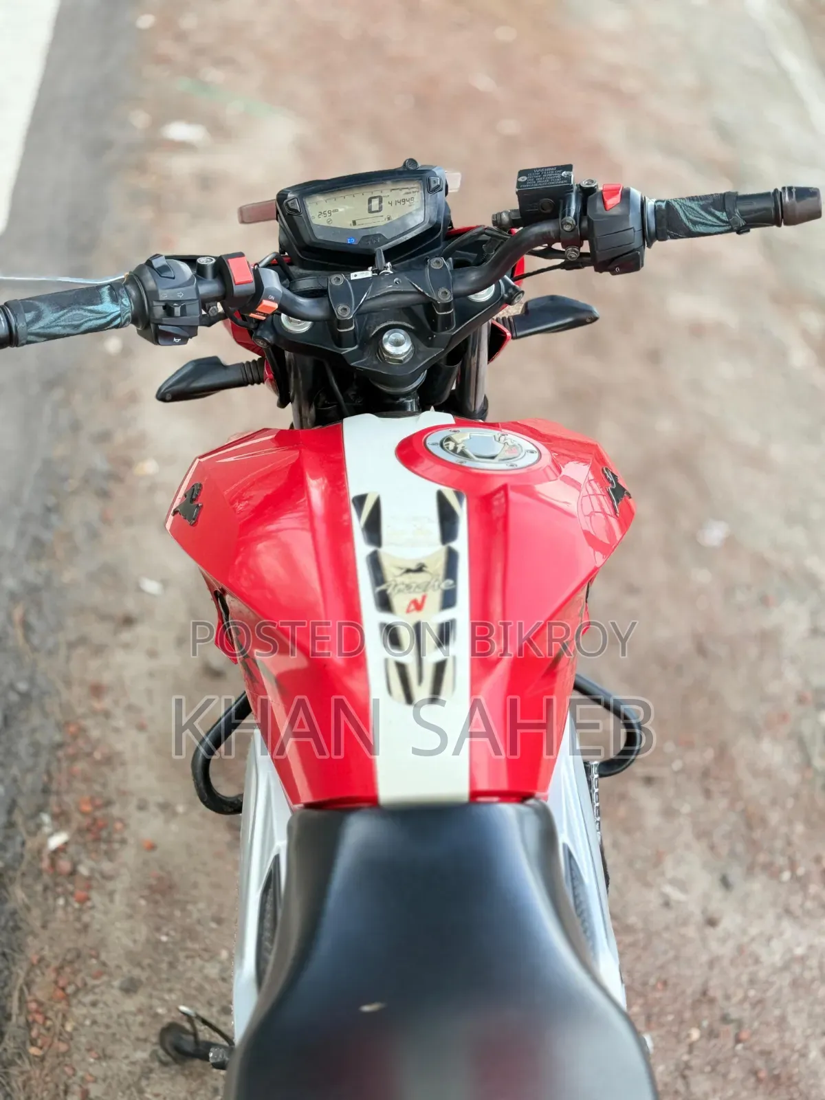 TVS Apache RTR 160 4V 2019 Red