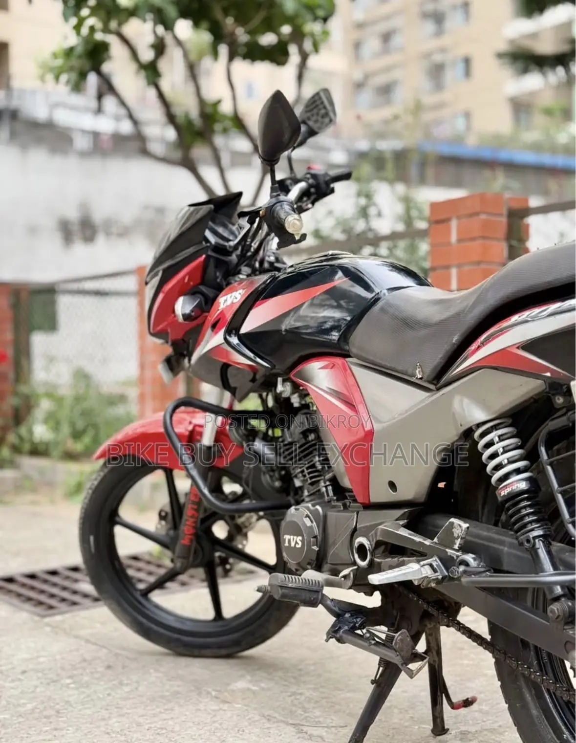TVS Stryker 125 2022 Red