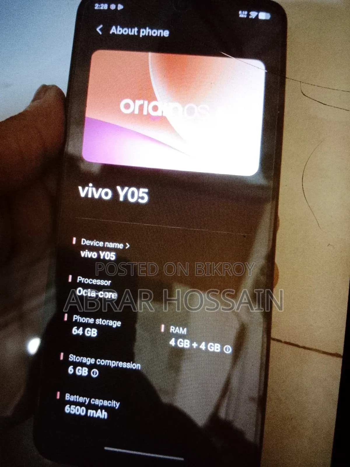 New Vivo 4 GB Black
