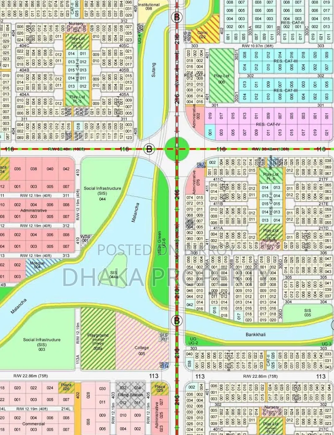 3 Katha Plot for Sale Near Lake, Sector-23