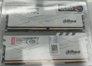 Dahua 16gb Ddr5 6400mhz RGB White Heatsink Desktop Ram