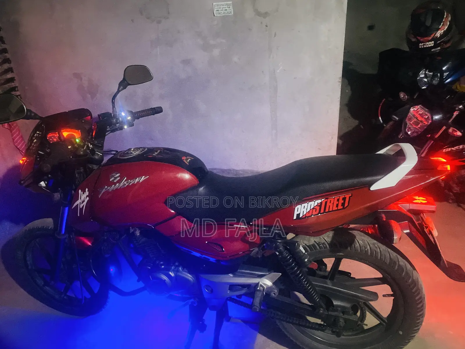 Bajaj Pulsar 150 2014 Red