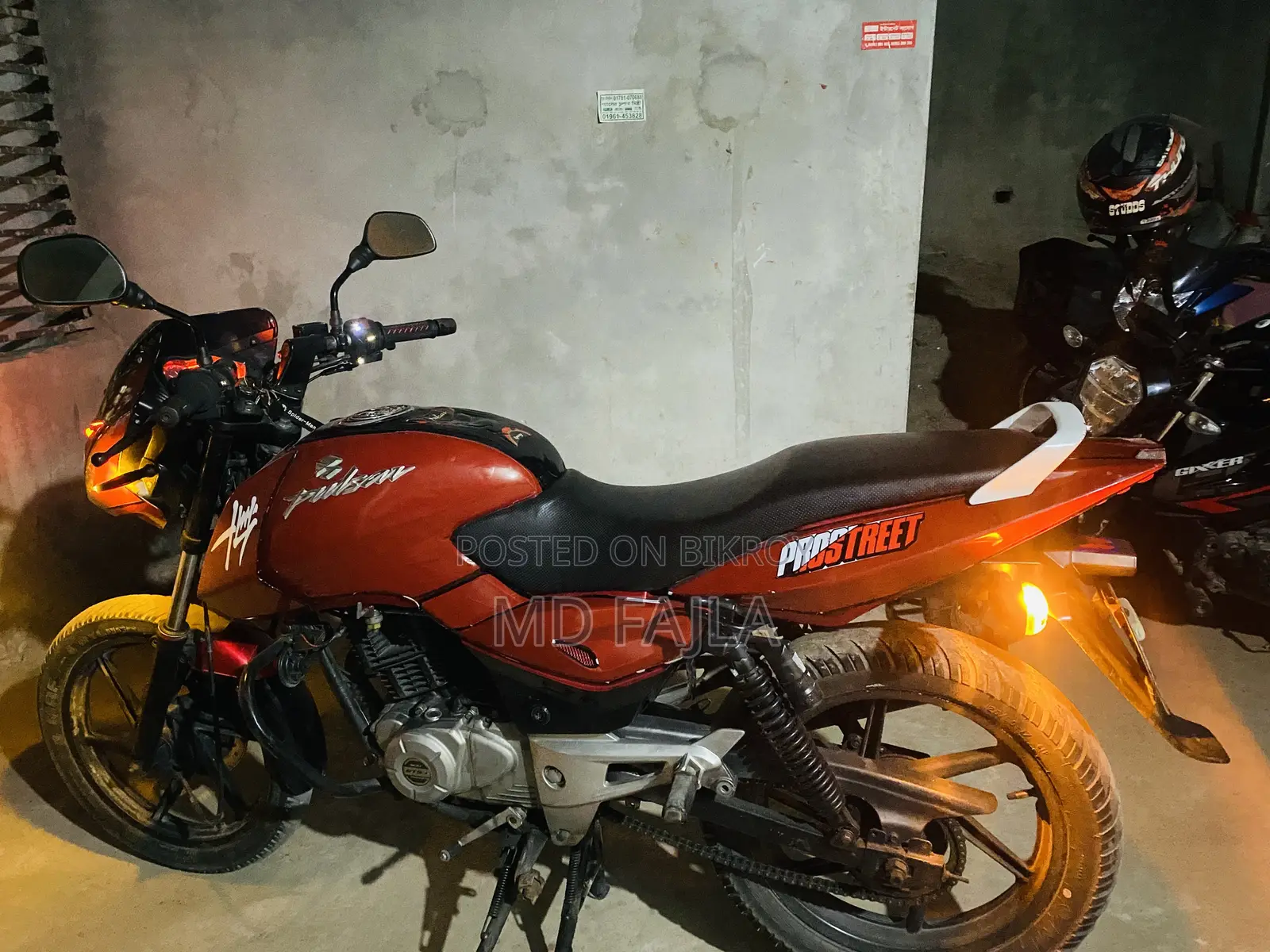 Bajaj Pulsar 150 2014 Red