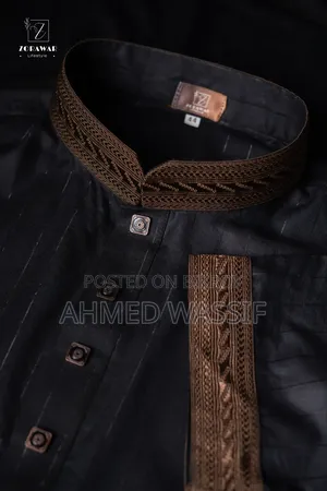 Eid Special Flat 52% Off Premium Black Panjabi