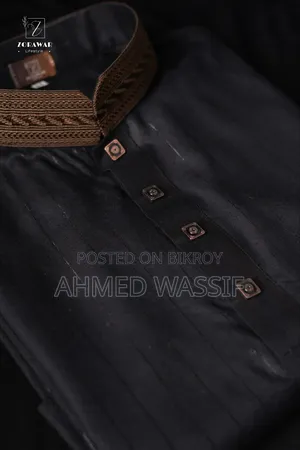Eid Special Flat 52% Off Premium Black Panjabi