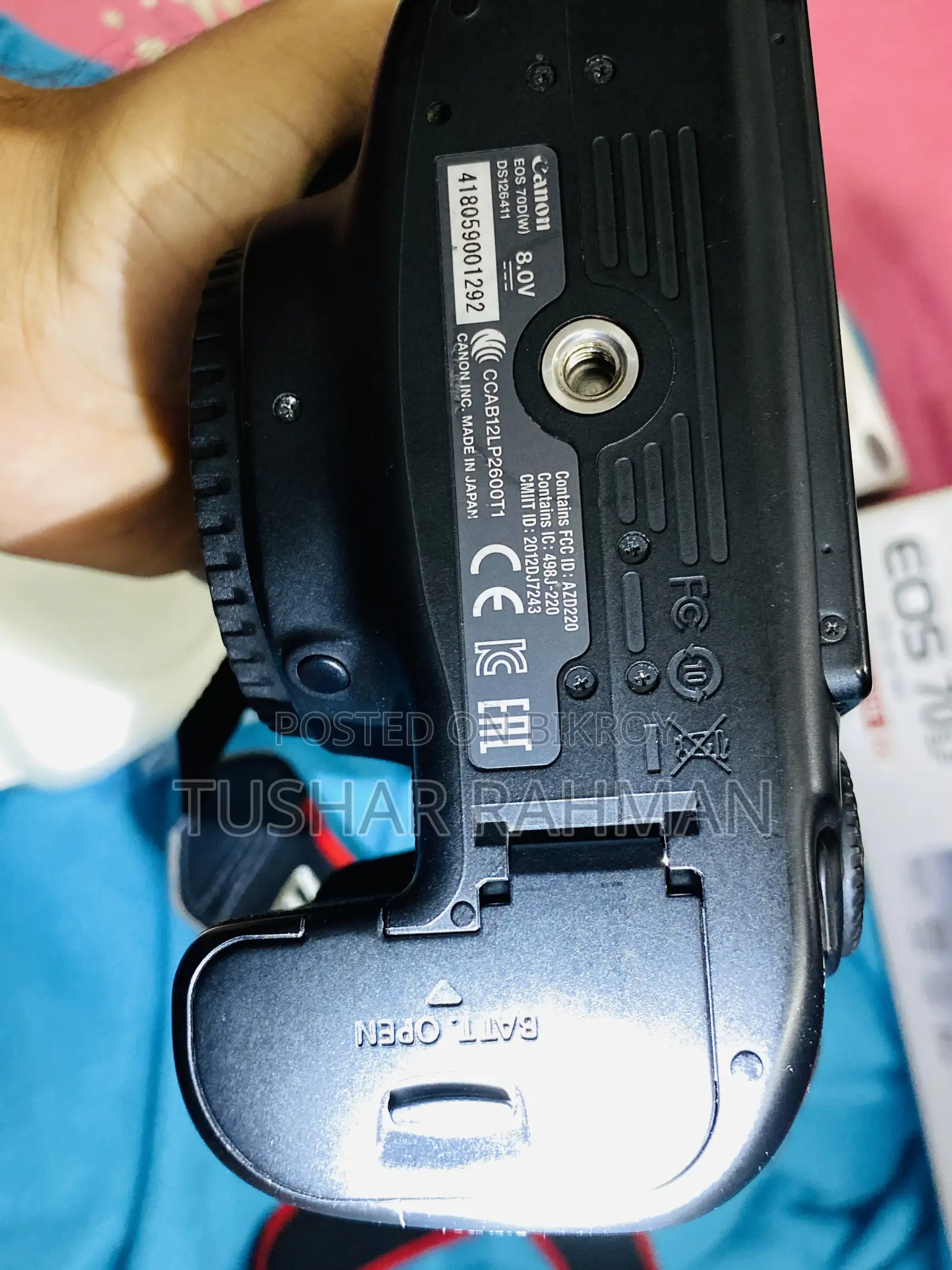 Canon DSLR 70d