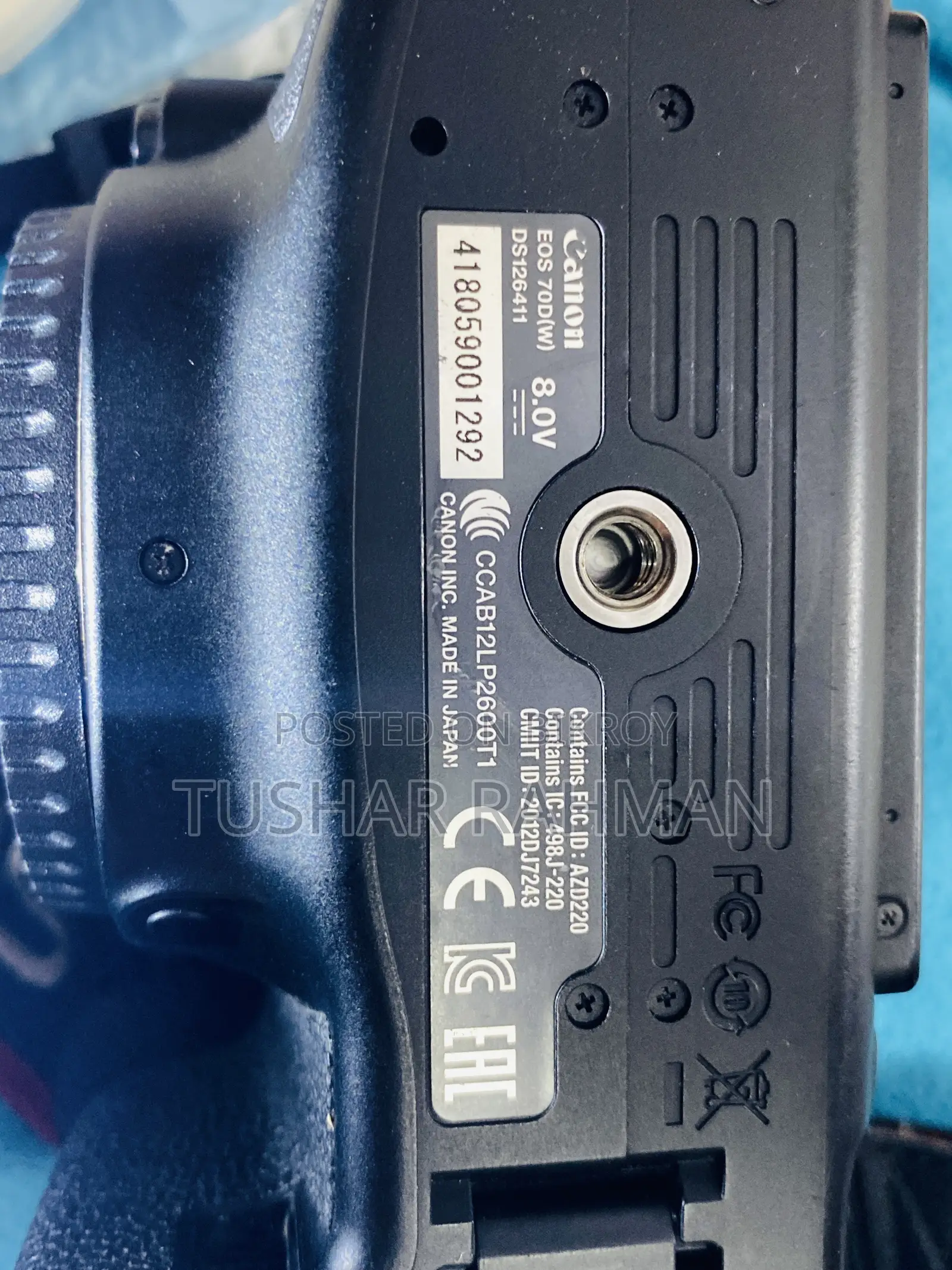 Canon DSLR 70d