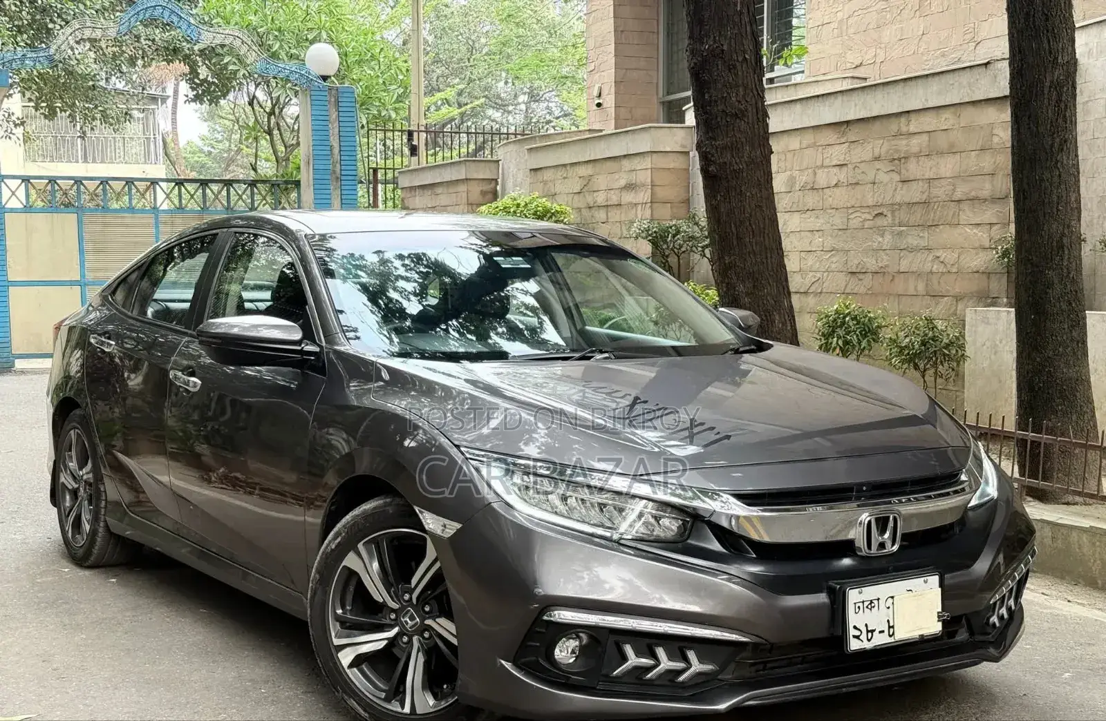 হোন্ডা সিভিক ইএক্স সেডান ২০২০ ধূসর