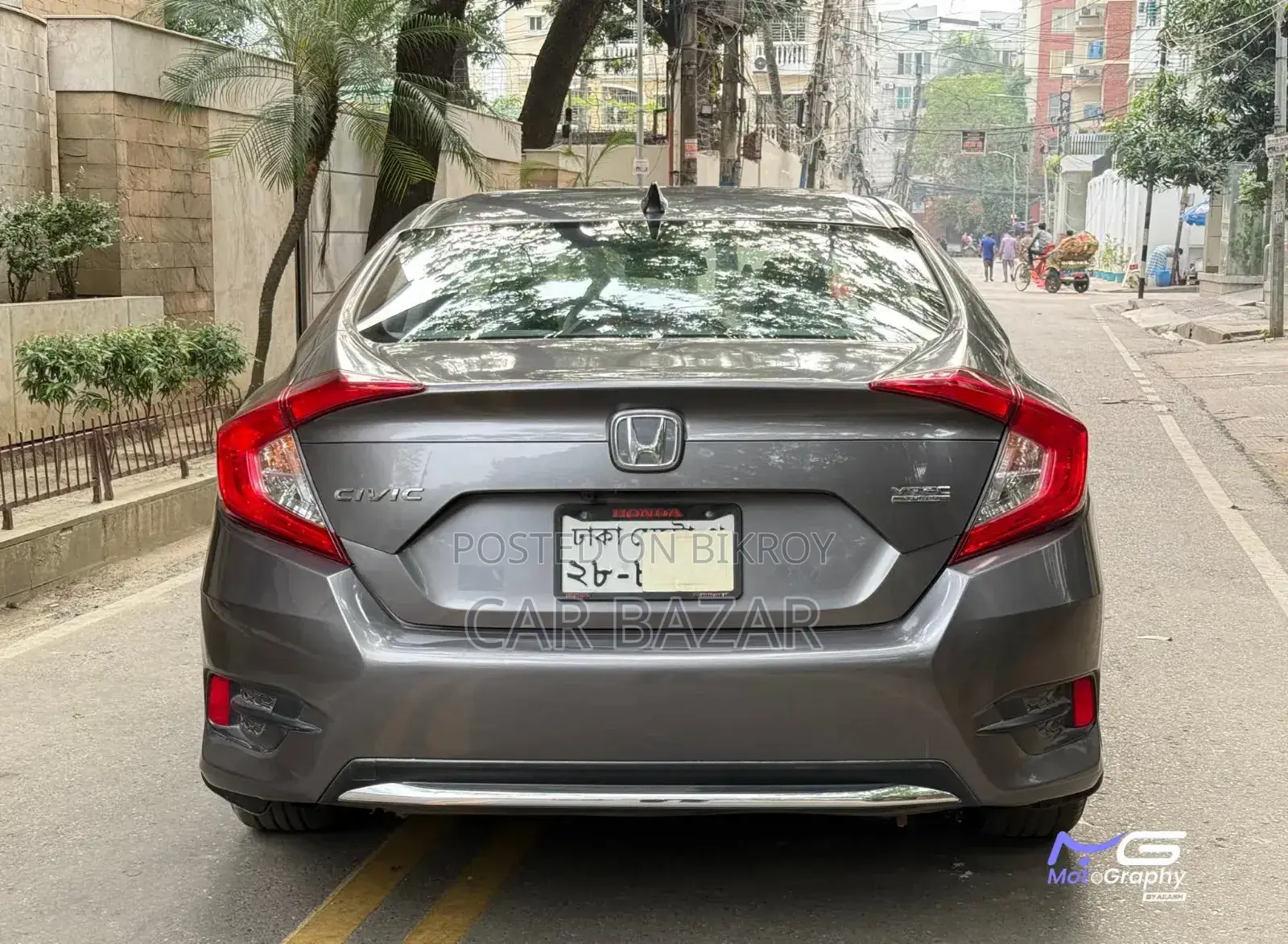 হোন্ডা সিভিক ইএক্স সেডান ২০২০ ধূসর