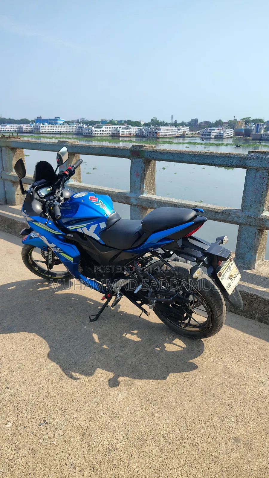 Suzuki Gixxer SF 2017 Blue