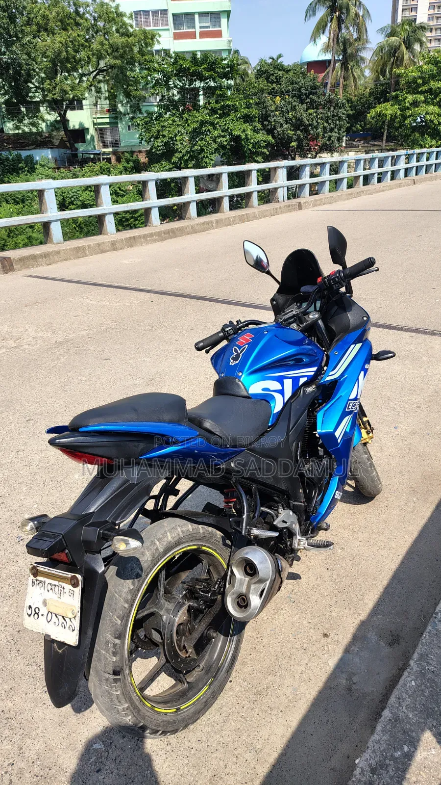 Suzuki Gixxer SF 2017 Blue