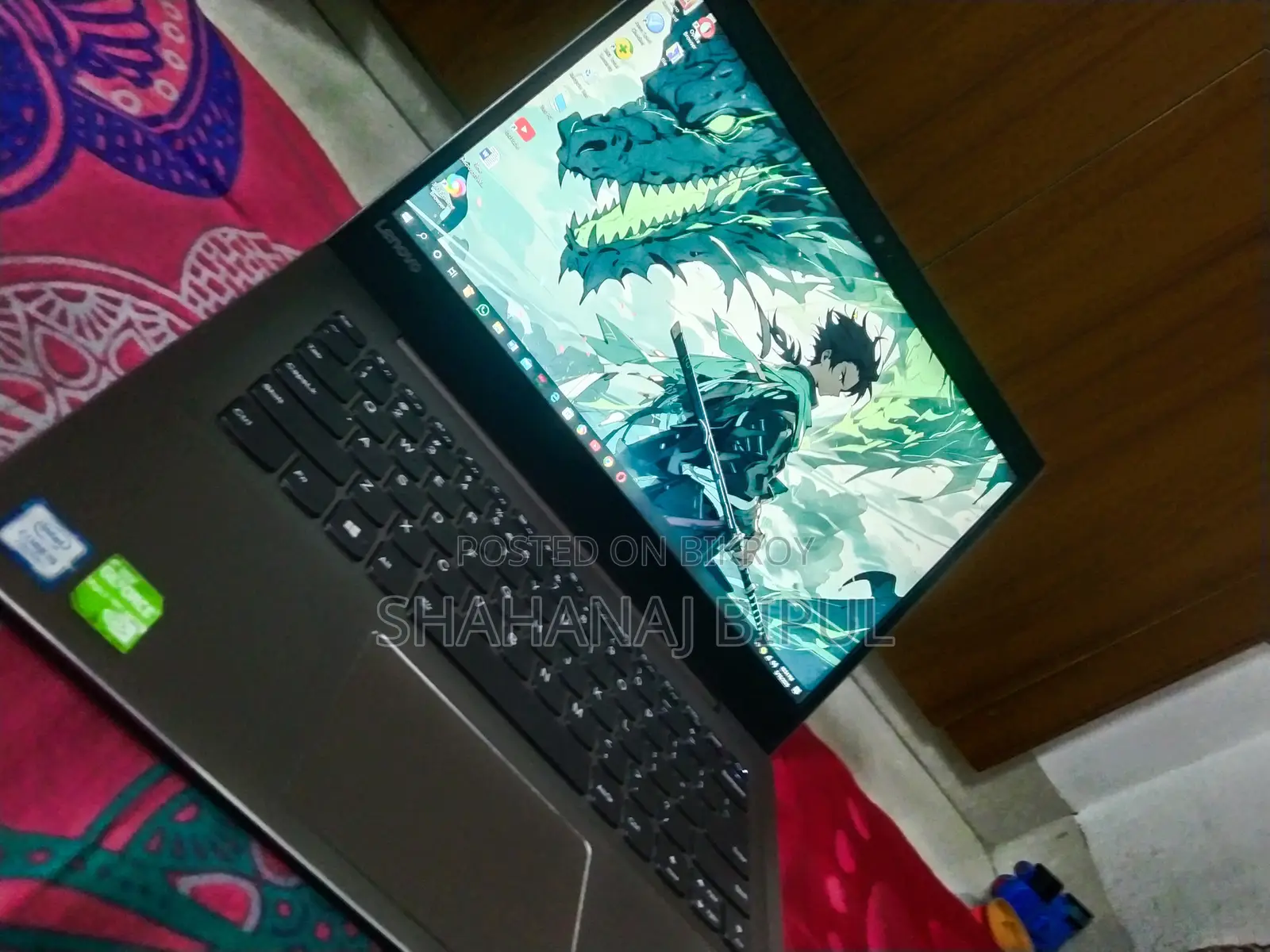 ল্যাপটপ Lenovo IdeaPad 520S 8GB Intel Core I5 HDD+SSD 1T