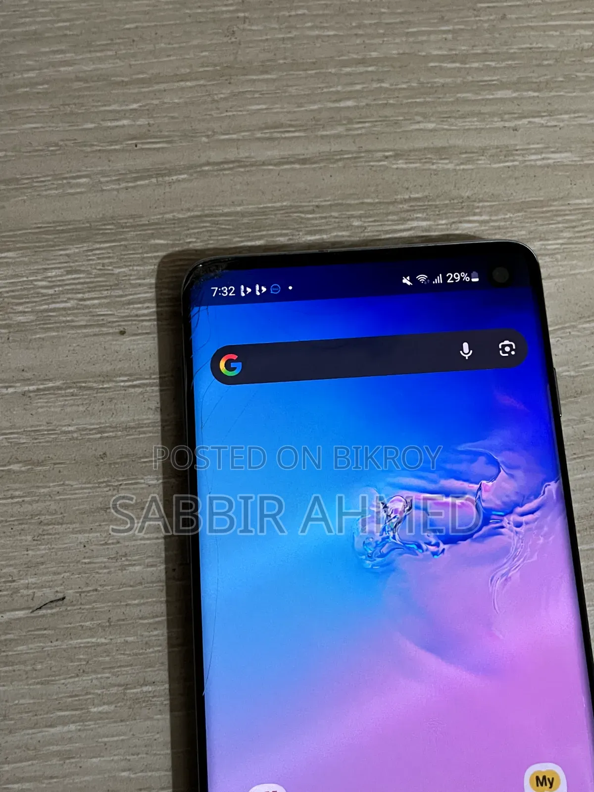 Samsung Galaxy S10 128 GB Blue