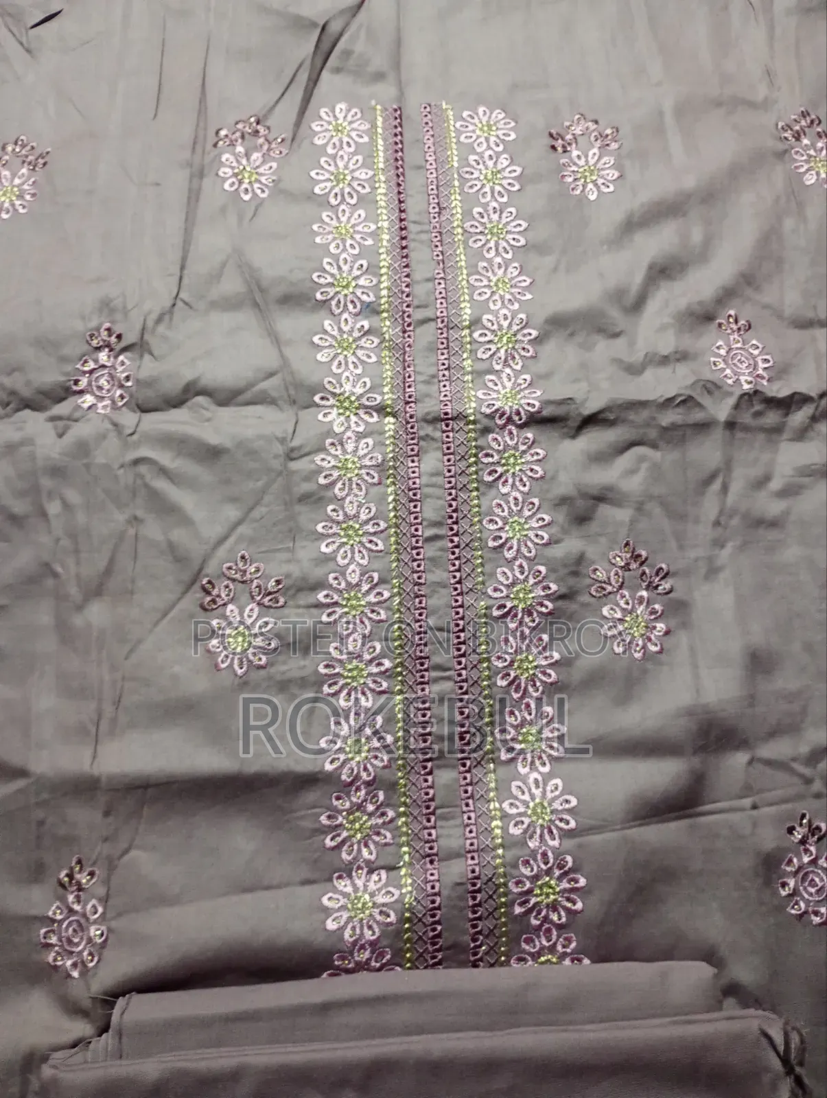 Unstitched Three-Piece Set, Imported from Pakistan, Brand New