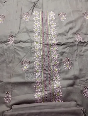 Unstitched Three-Piece Set, Imported from Pakistan, Brand New