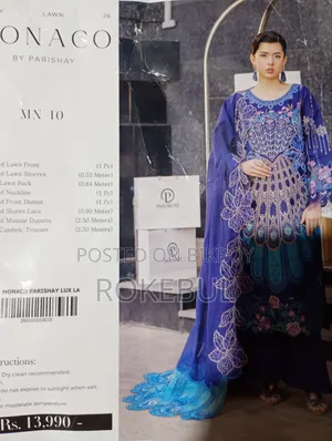 পাকিস্তানি আনষ্টিচ থ্রি পিস। পাইকারি দামে দিয়ে দেয়া হবে