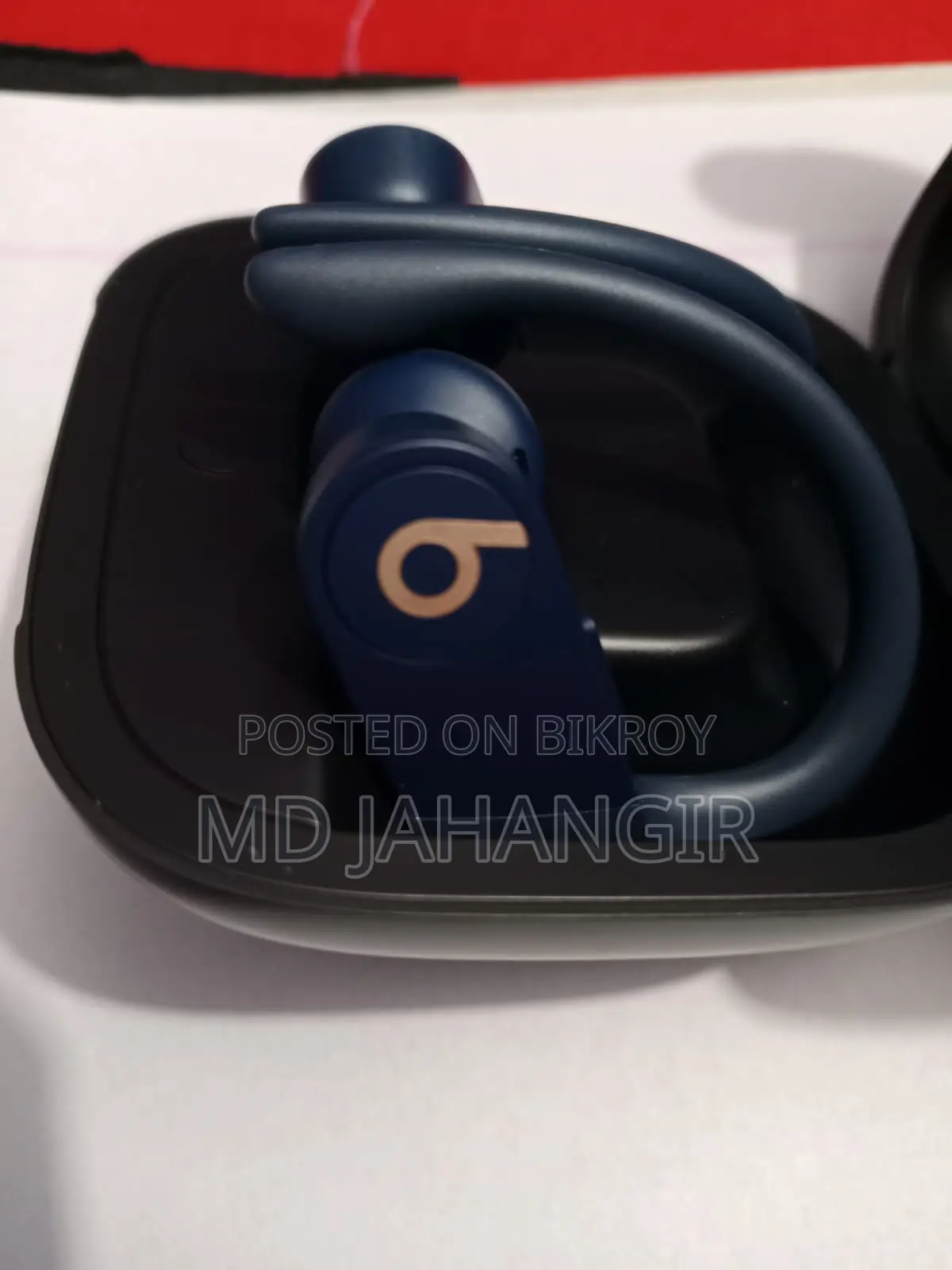 Beats Powerbeats Pro Wireless Headphones-navy
