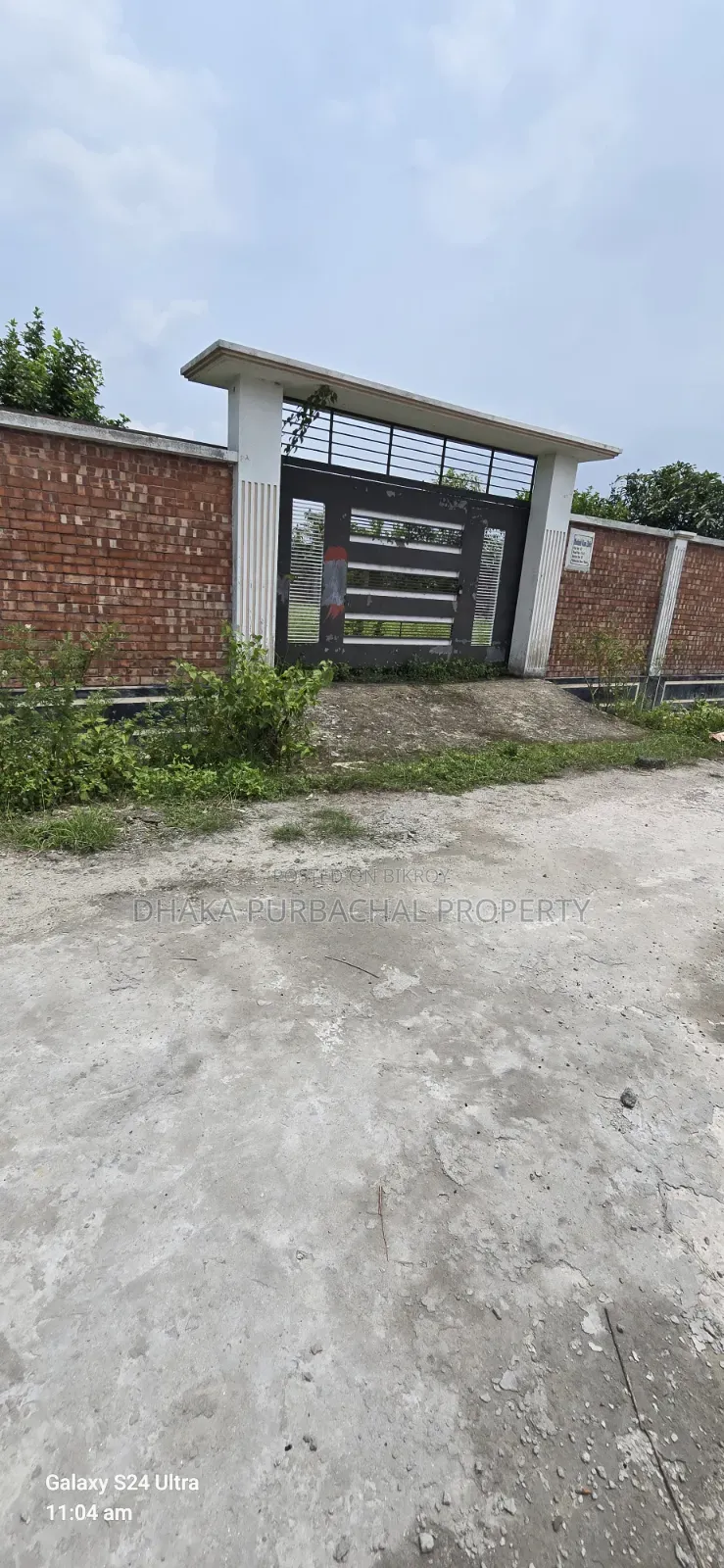 পূর্বাচল ৫৪ ৩০' পূর্বমুখী কর্নার প্লট বিক্রয়