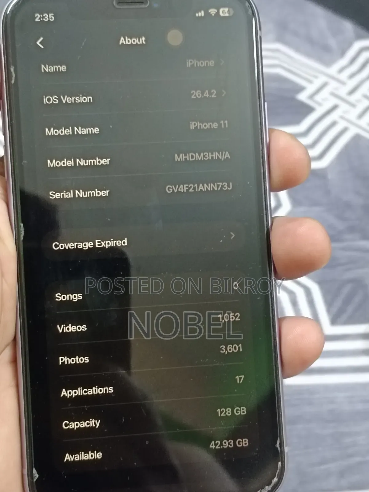 Apple iPhone 11 128 GB Purple