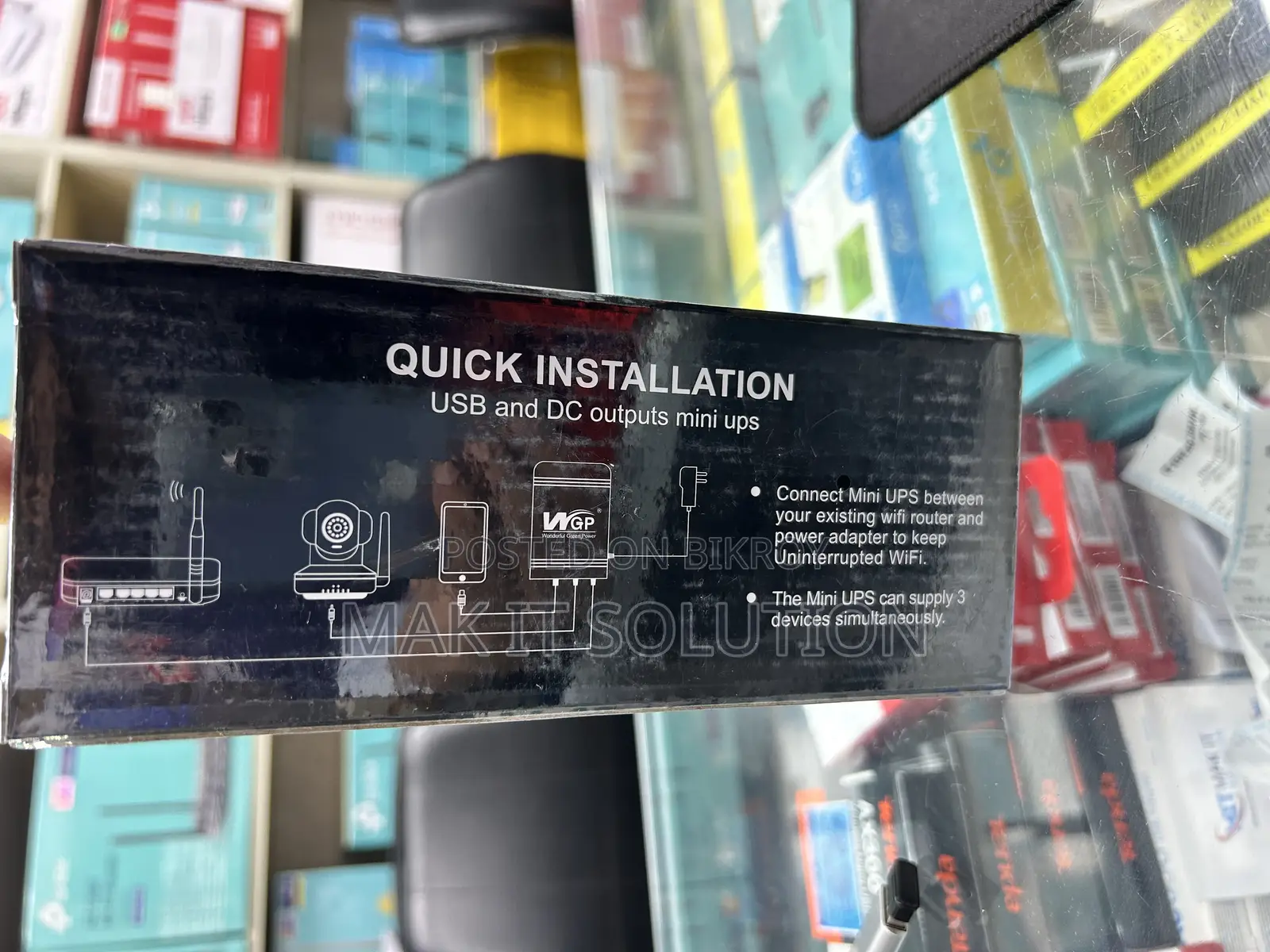 WGP Mini Router Ups 10400mah